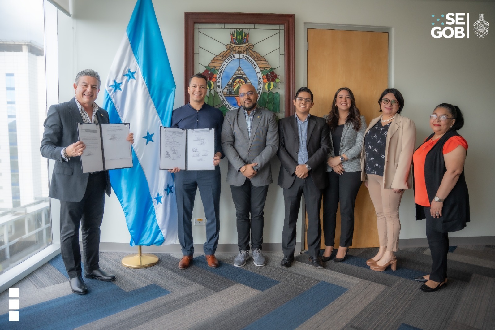 Ministro de la SEGOB, Tomás Vaquero Morris juramentó al COCOIN